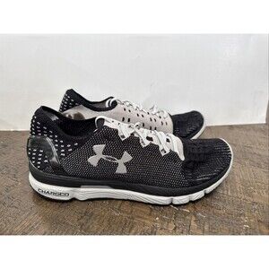 Women's Under Armour black Gray Speedform Slingshot Running Shoes Size 10.5